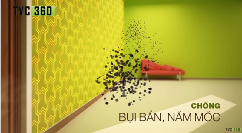 TVC 3D Nisentex Paint - Truyền Thông TVC360 Việt Nam - Công Ty TNHH Truyền Thông TVC360 Việt Nam